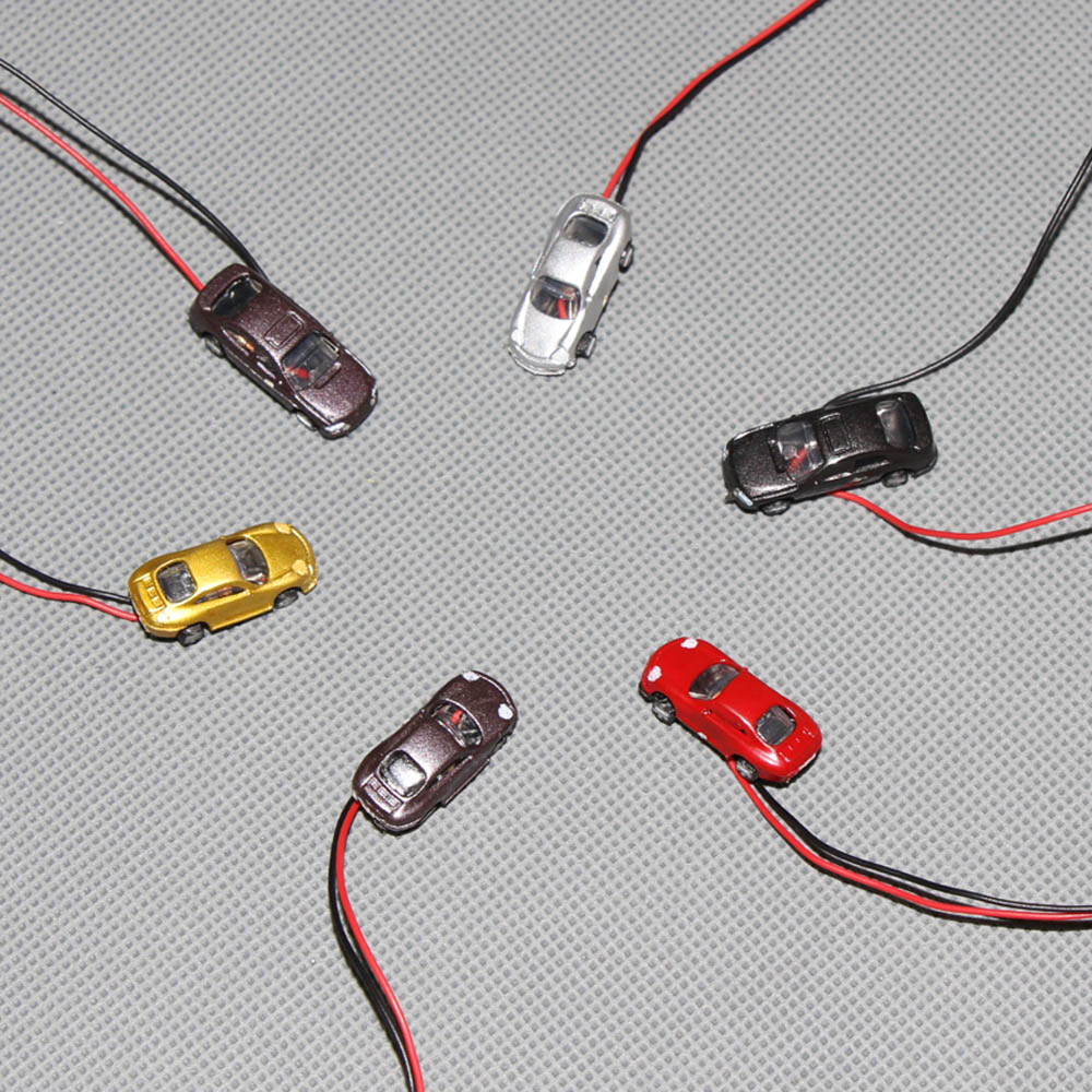 EC2003V Neu 12 Stk. Spur Z Autos PKW mit Beleuchtung 3V eBay